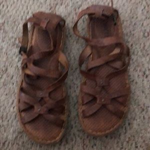 Women’s Born Leather sandals. Size 10